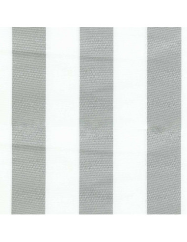 Toile transat - Blanc et gris