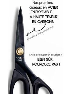 Ciseaux de couture ergonomiques deluxe 25 cm LDH 2