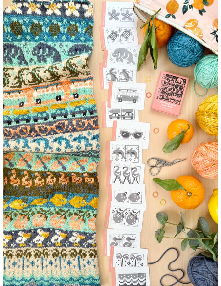 Cartes Doodles – Tropical – Expansion