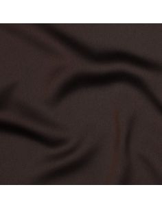 Tissu micro satin touché soie - Chocolat 2
