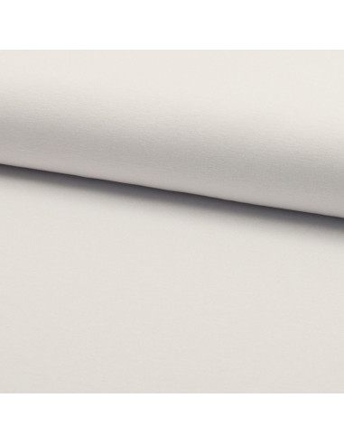 Tissu jersey viscose - Blanc