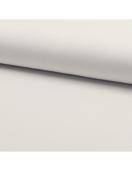 Tissu jersey viscose - Blanc
