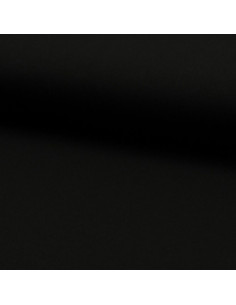 Tissu jersey viscose - Noir