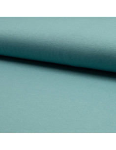 Tissu jersey viscose - Bleu vert