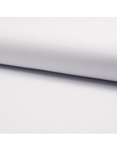 Tissu piqué de coton pour polos - Blanc