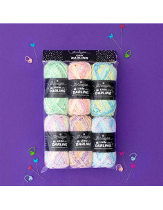 Sachet de 6 pelotes Scheepjes Little Darling Sprinkled - Sugar Rush 2