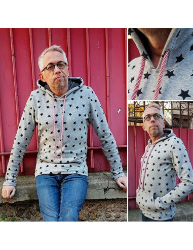 Patron de sweat pour homme Le Décontracté - Les BG