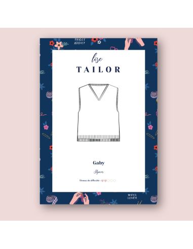 Patron de tricot - Gaby - Lise Tailor