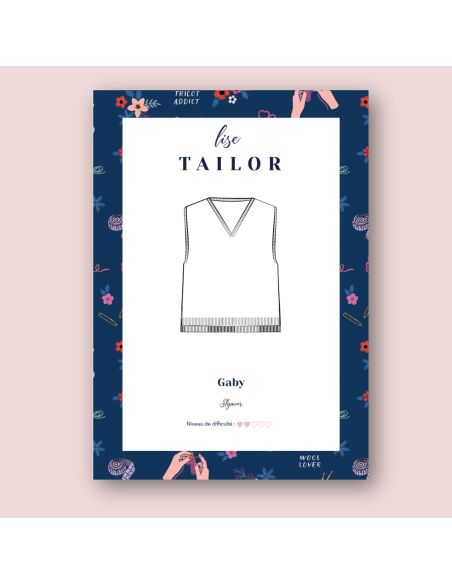 Patron de tricot - Gaby - Lise Tailor
