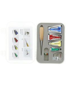 Coffret appareils à biais deluxe 6 en 1 avec poinçon et pied 2