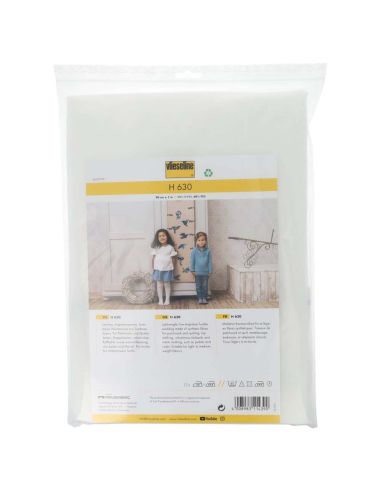 Molleton thermocollant Vlieseline H630 - Coupon prêt à l'emploi - 90 cm x 100 cm