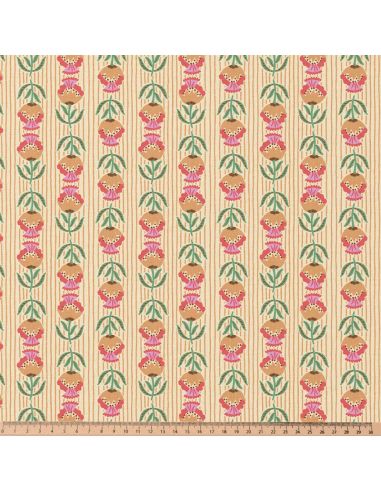 Tissu popeline de coton - Suri écru
