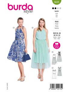 Patron de robe - Burda 5635