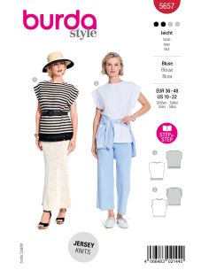 Patron de t-shirt - Burda 5657