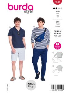 Patron de t-shirt - Burda 5641