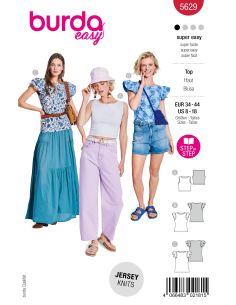 Patron de top - Burda 5629