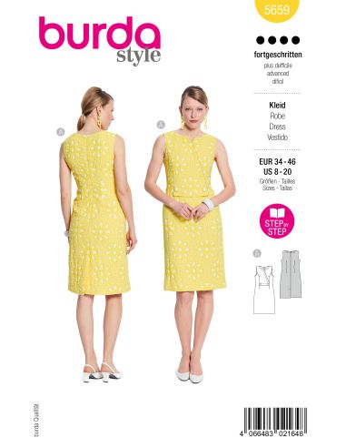 Patron de robe - Burda 5659