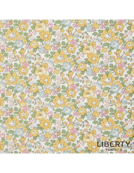 Tissu Liberty - Betsy Ann jaune