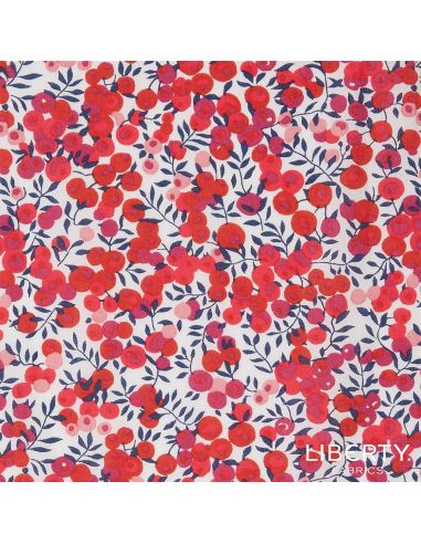 Tissu Liberty - Wiltshire rouge