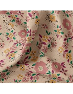 Toile de coton canvas demi-natté - Oscal