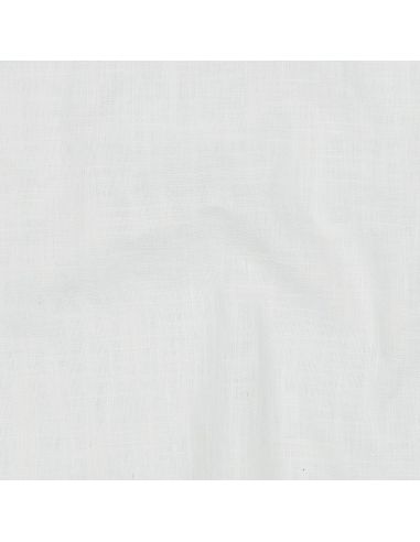 Tissu lin coton - Blanc
