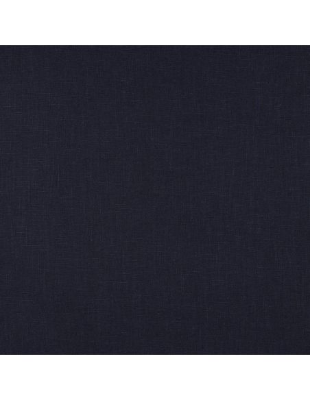 Tissu lin coton - Bleu marine
