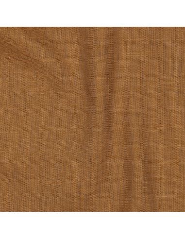Tissu lin coton - Caramel
