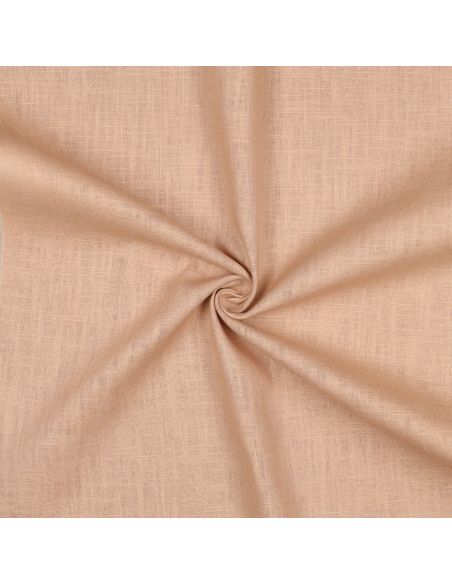 Tissu lin coton - Nude
