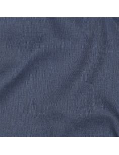 Tissu lin coton - Bleu jeans 2