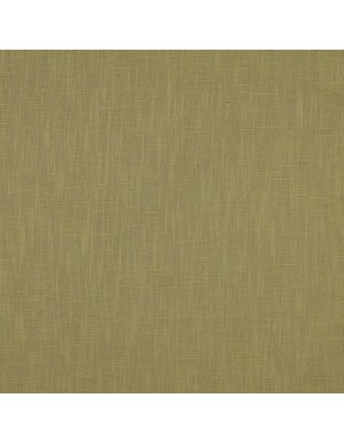 Tissu lin coton lavé - Kaki clair