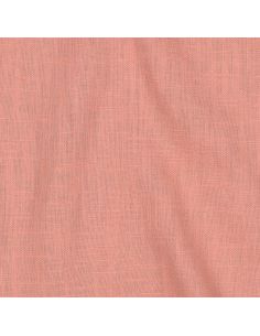 Tissu lin coton lavé - Vieux rose 2