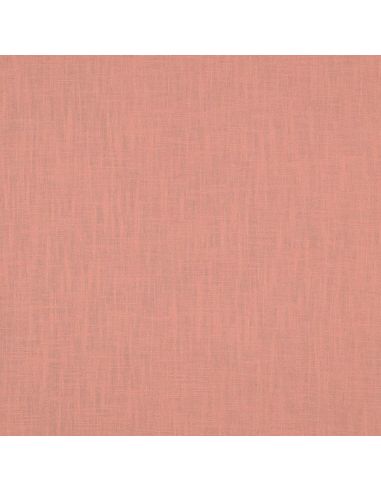 Tissu lin coton lavé - Vieux rose