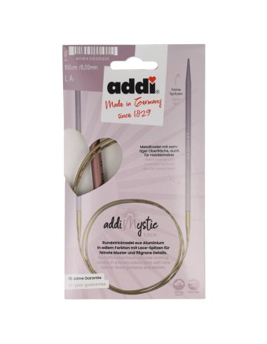 Aiguilles circulaires fixes addiMystic Lace