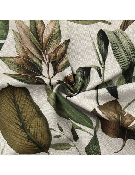 Toile de coton canvas premium - Botanique