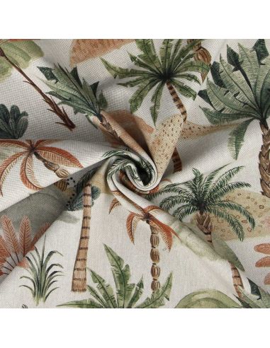 Toile de coton canvas premium - Jungle