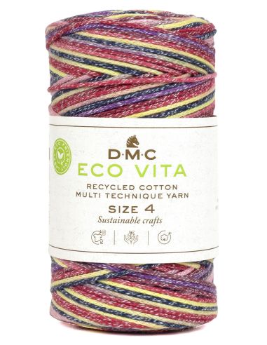 Coton recyclé Eco Vita 4 Multicolore DMC