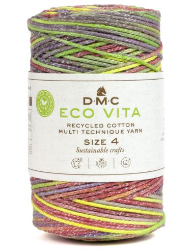 Coton recyclé Eco Vita 4 Multicolore DMC