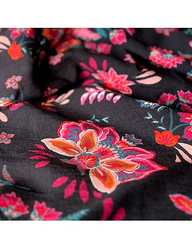 Tissu viscose flammé Kalya - My Dress Made