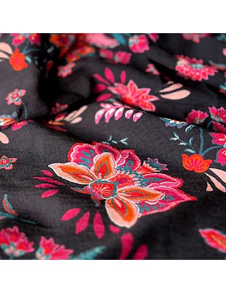 Tissu viscose flammé Kalya - My Dress Made
