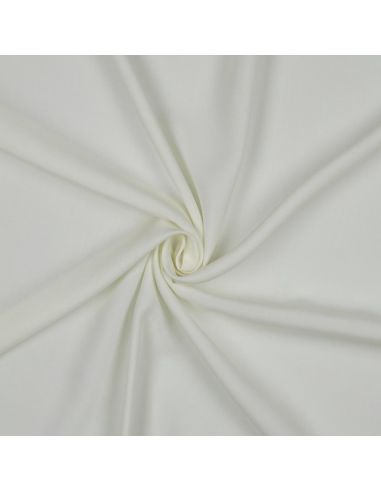 Tissu tencel effet peau de pêche - Écru