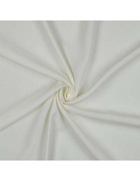 Tissu tencel effet peau de pêche - Écru