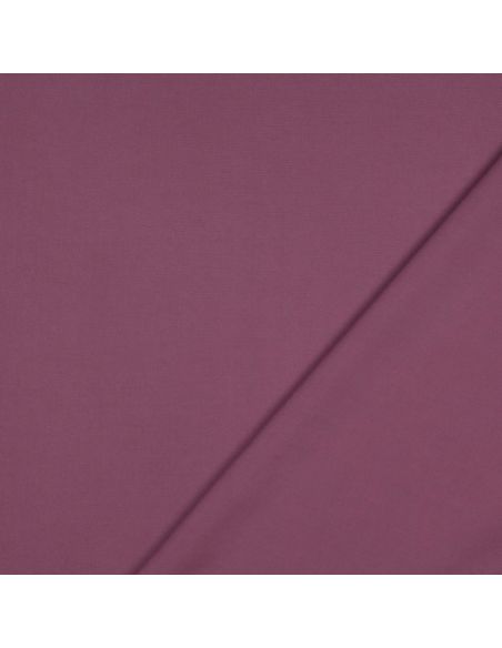 Tissu tencel effet peau de pêche - Framboise