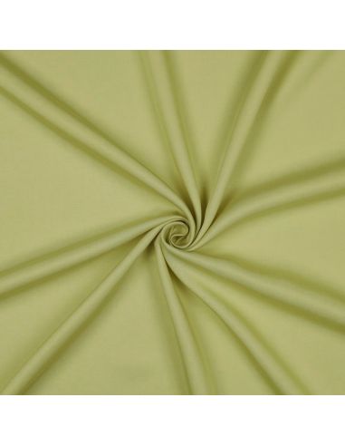 Tissu tencel effet peau de pêche - Anis