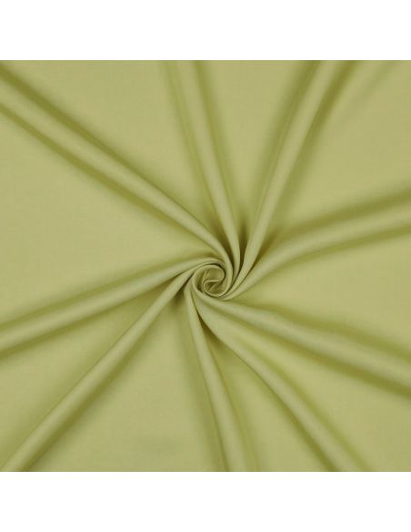 Tissu tencel effet peau de pêche - Anis