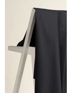 Tissu coton chino stretch Deep Charcoal - Atelier Brunette 2
