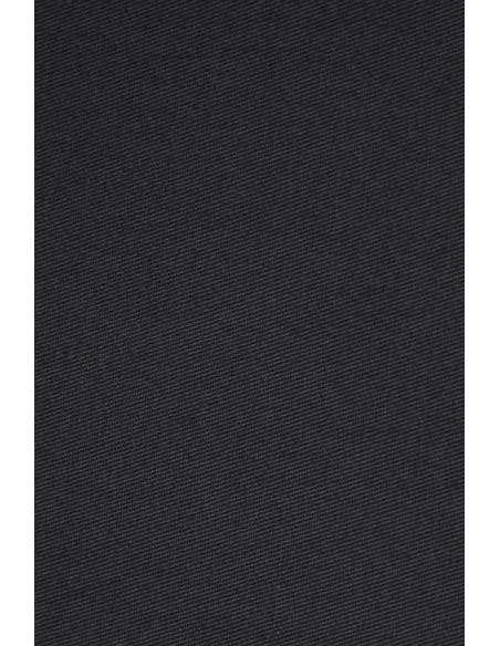 Tissu coton chino stretch Deep Charcoal - Atelier Brunette
