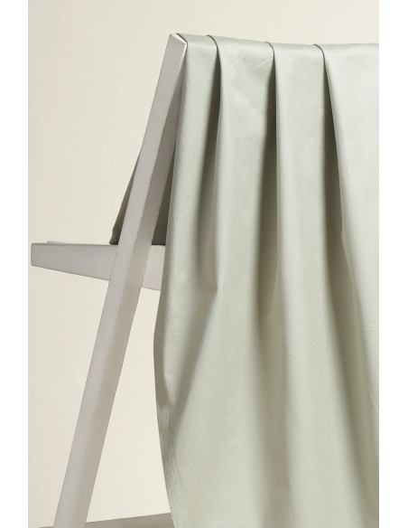 Tissu coton chino stretch Mineral Green - Atelier Brunette