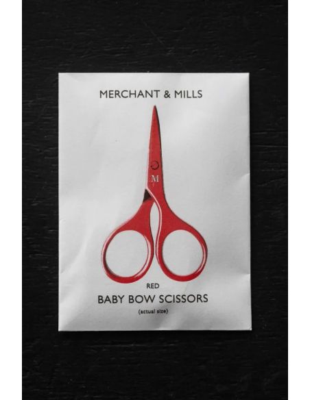 Mini ciseaux de précision Merchant & Mills 6,75 cm - Rouge