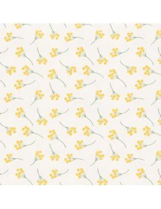 Toile cirée Captain Cook Mimosi - Vanille