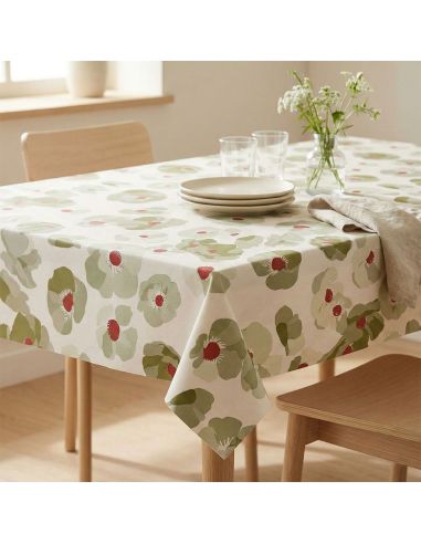 Nappe toile cirée Captain Cook Keshi - Citron vert